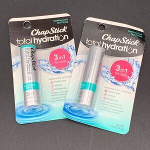 ChapStick Total‎ Hydration 3-In-1 Lip Care Soothing Oasis 2 Pack Discontinued